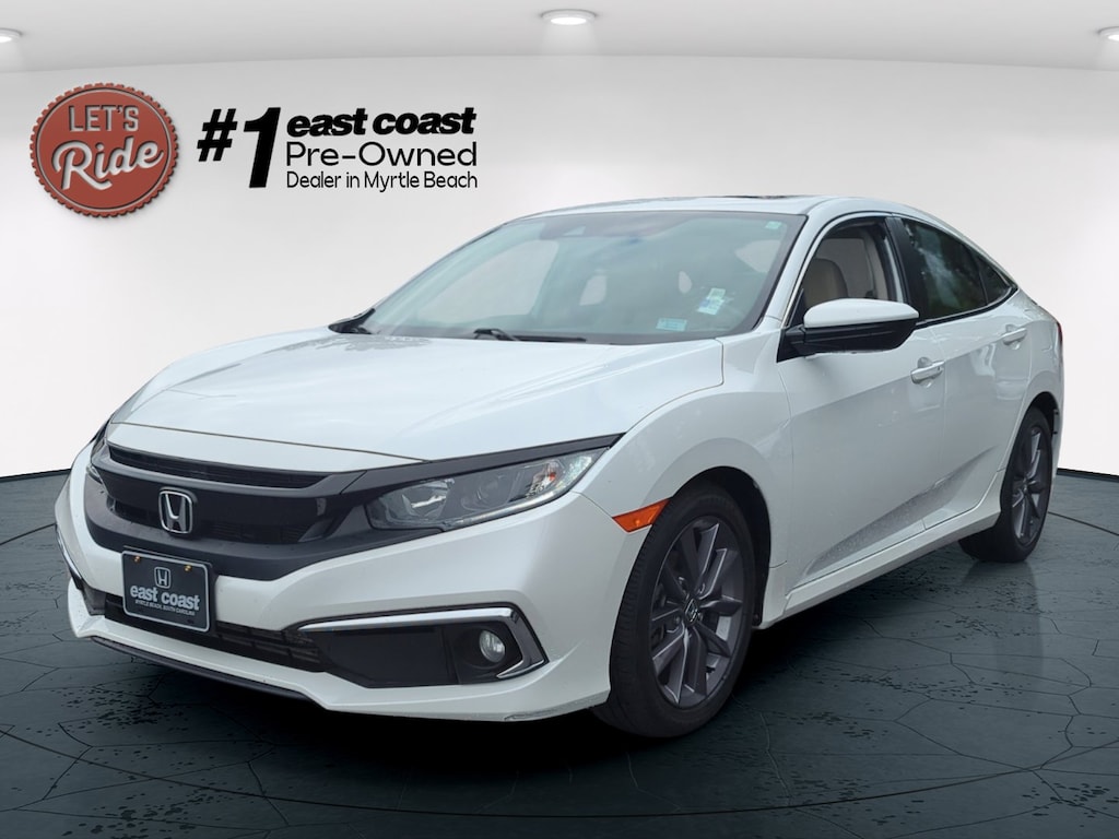 Certified 2021 Honda Civic EX-L Sedan