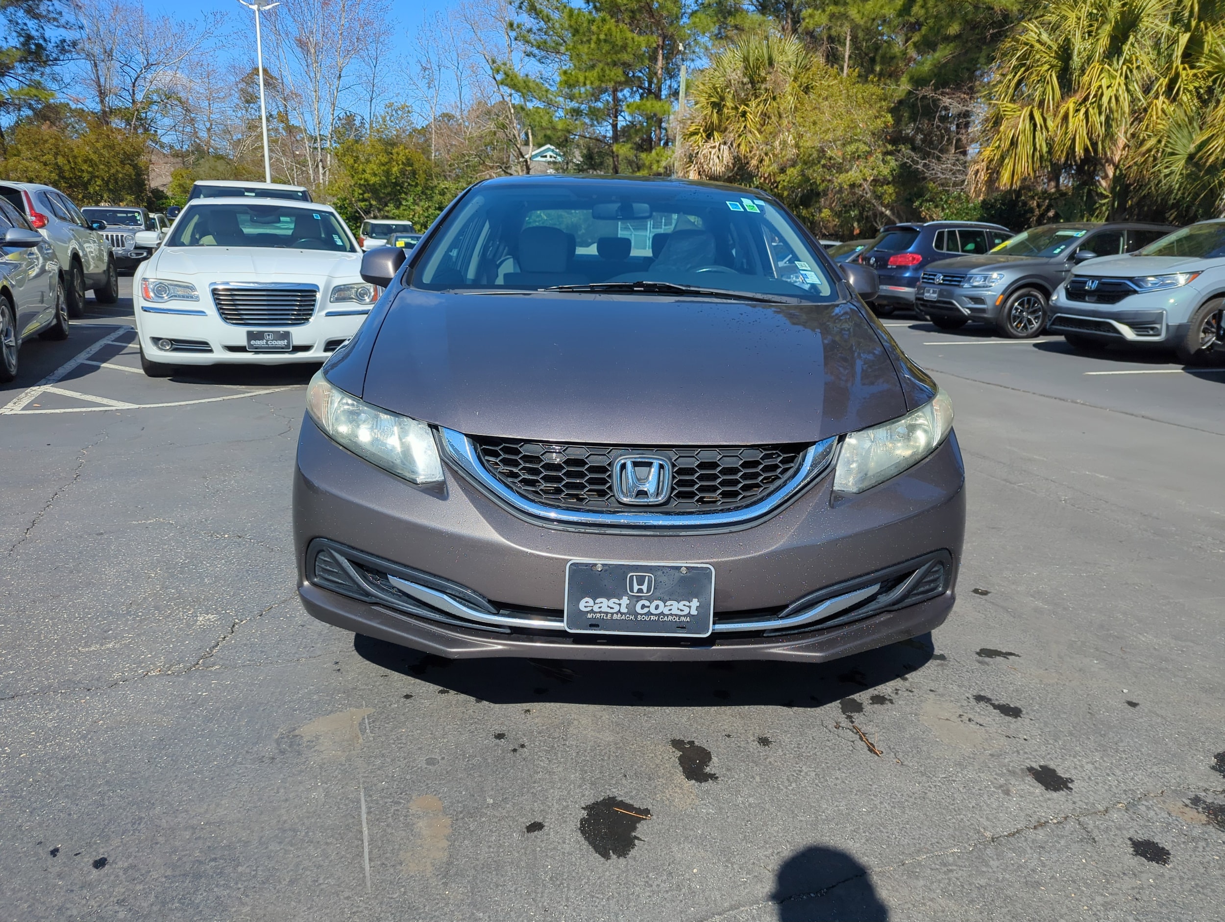 Used 2013 Honda Civic LX with VIN 19XFB2F54DE294759 for sale in Myrtle Beach, SC