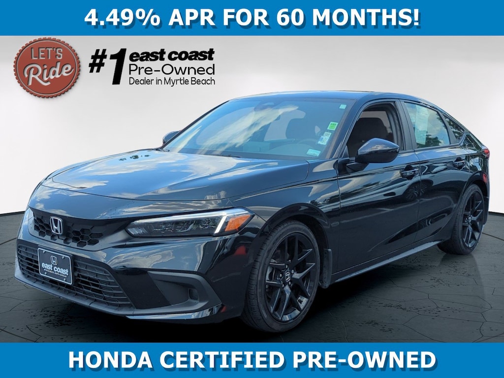 Certified 2024 Honda Civic Sport Hatchback