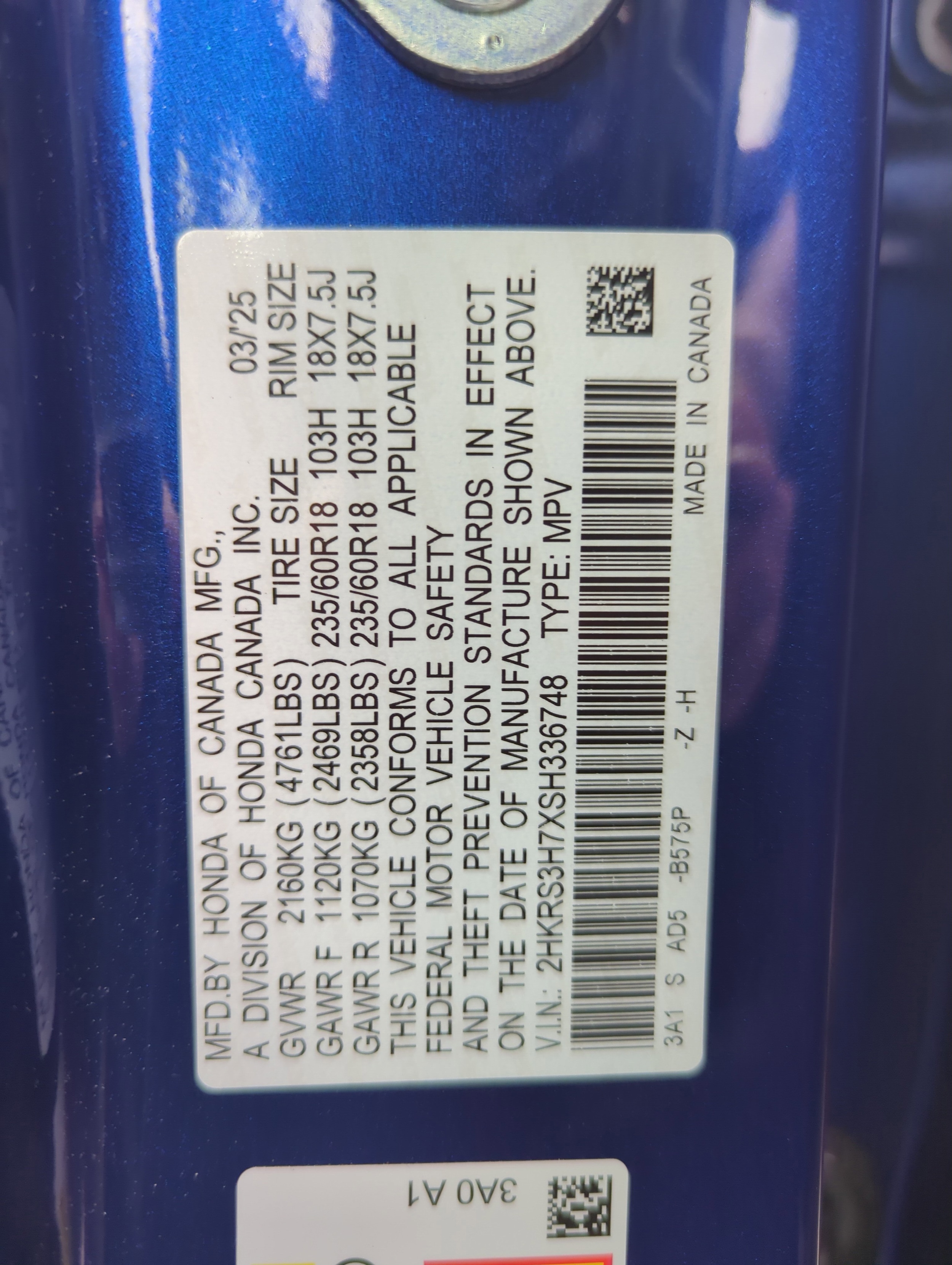 2025 Honda CR-V EX-L - Photo 32