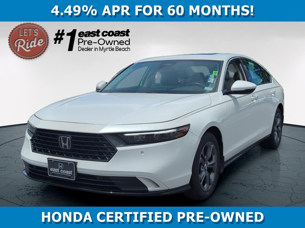 Certified 2024 Honda Accord Hybrid EX-L Sedan