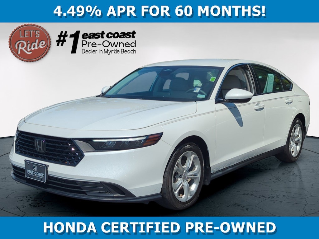 Certified 2024 Honda Accord LX Sedan