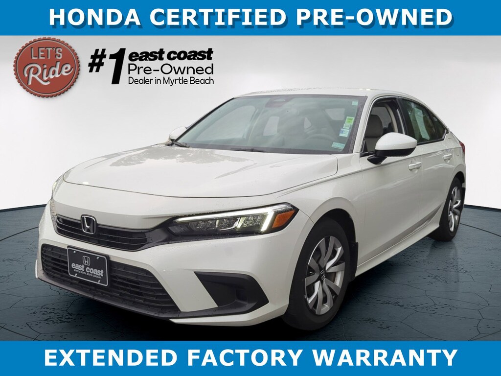 Certified 2023 Honda Civic LX Sedan