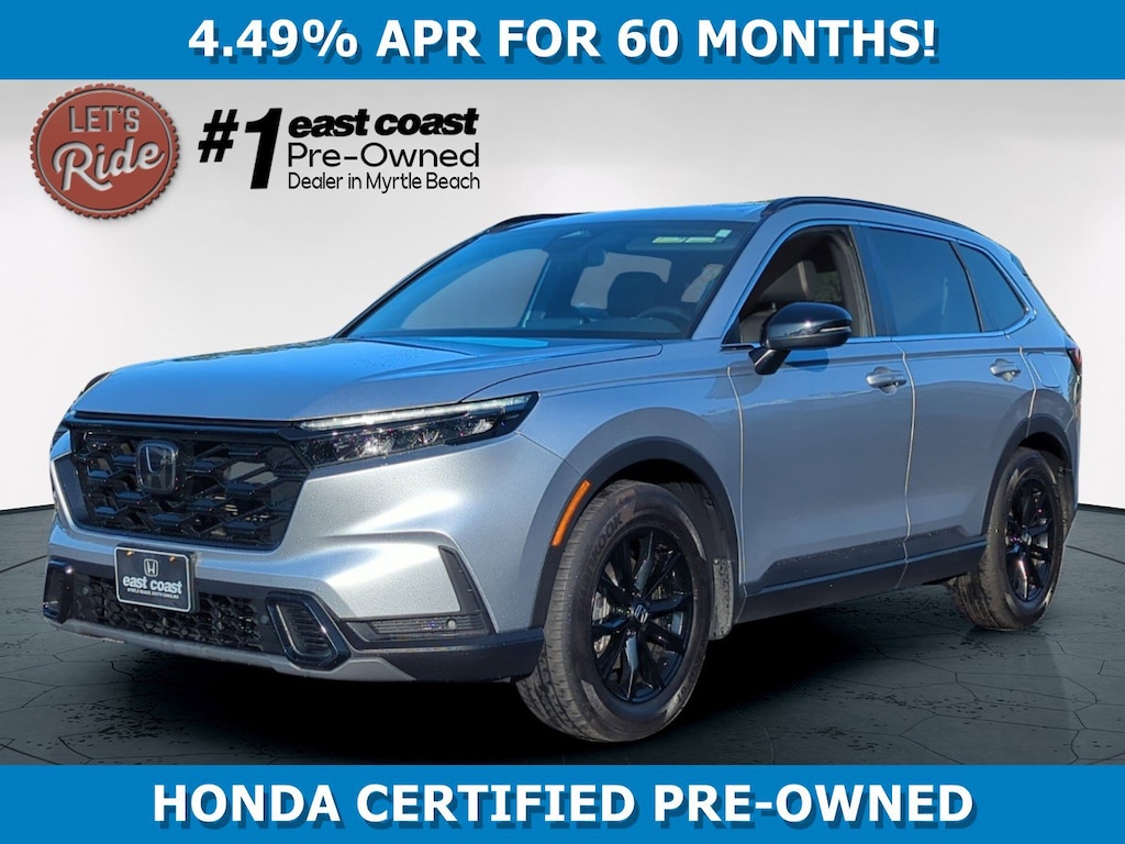 Certified 2025 Honda CR-V Hybrid Sport-L SUV