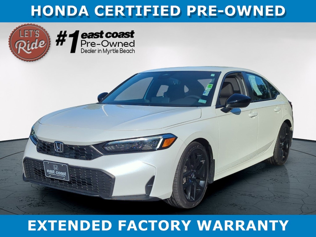 Certified 2025 Honda Civic Sport Sedan
