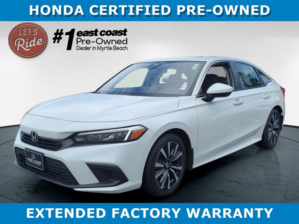 Certified 2024 Honda Civic EX Sedan