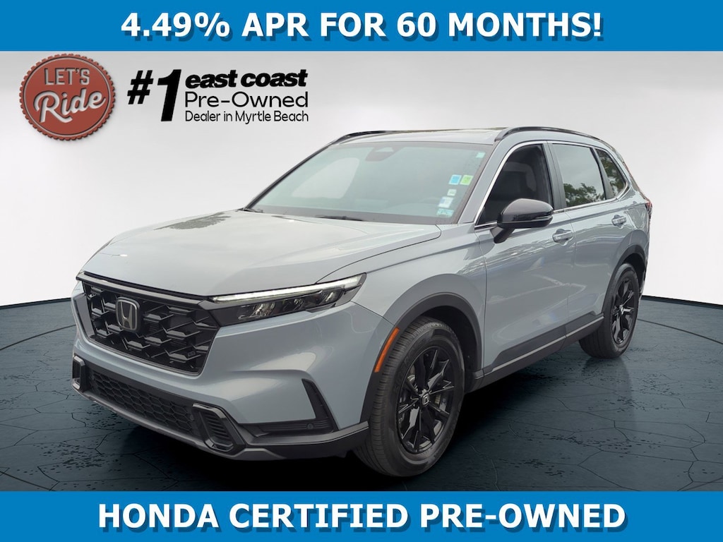 Certified 2025 Honda CR-V Hybrid Sport-L SUV