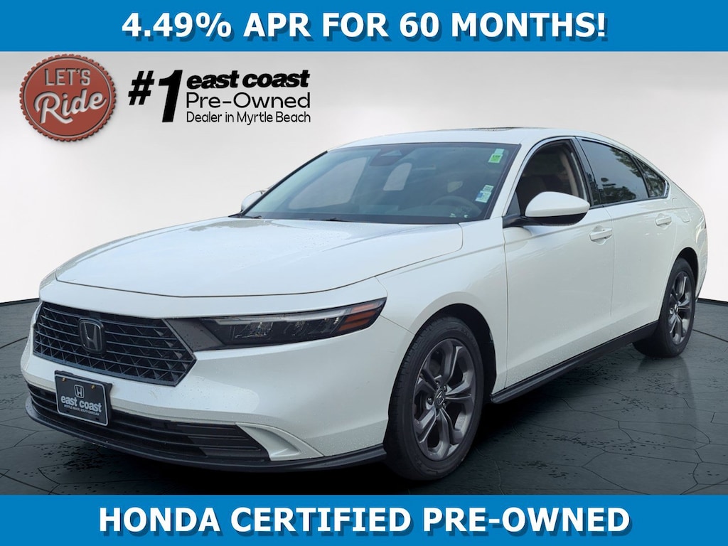 Certified 2023 Honda Accord EX Sedan