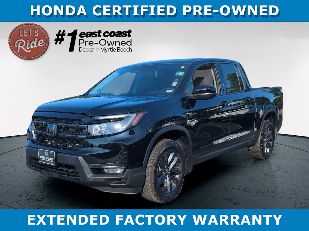 Certified 2026 Honda Ridgeline Sport Truck Crew Cab