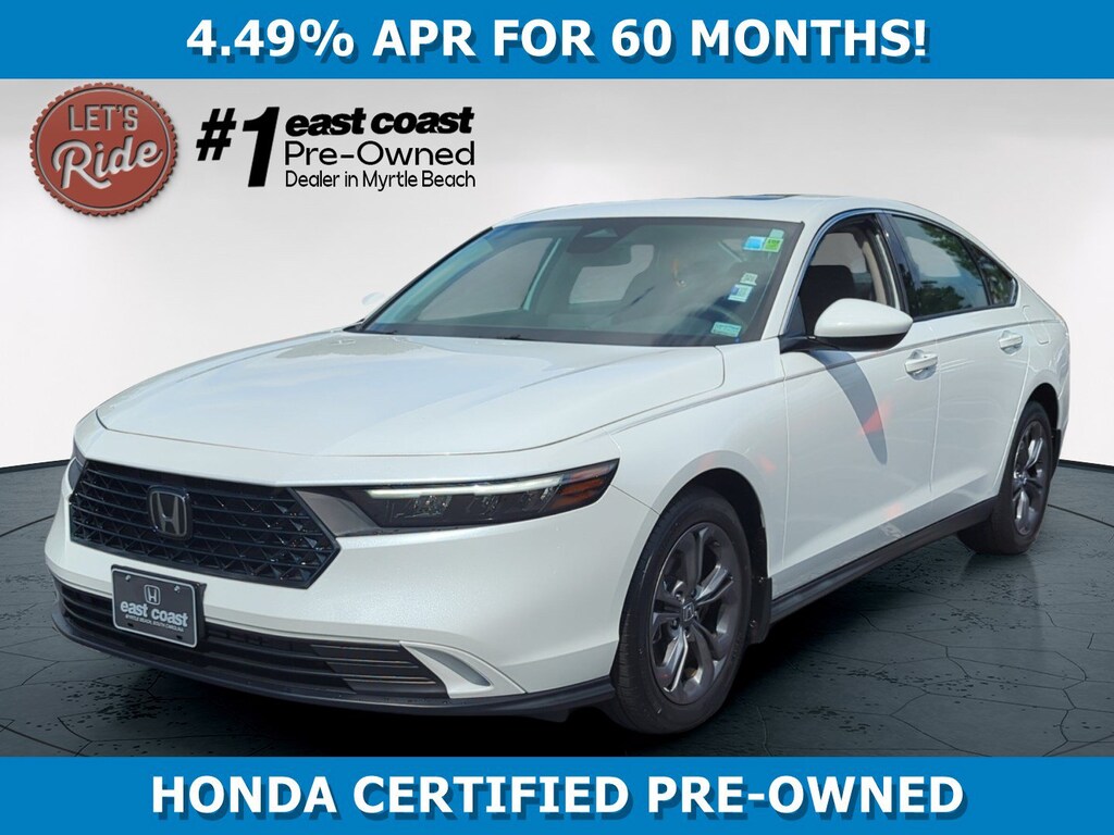 Certified 2023 Honda Accord EX Sedan