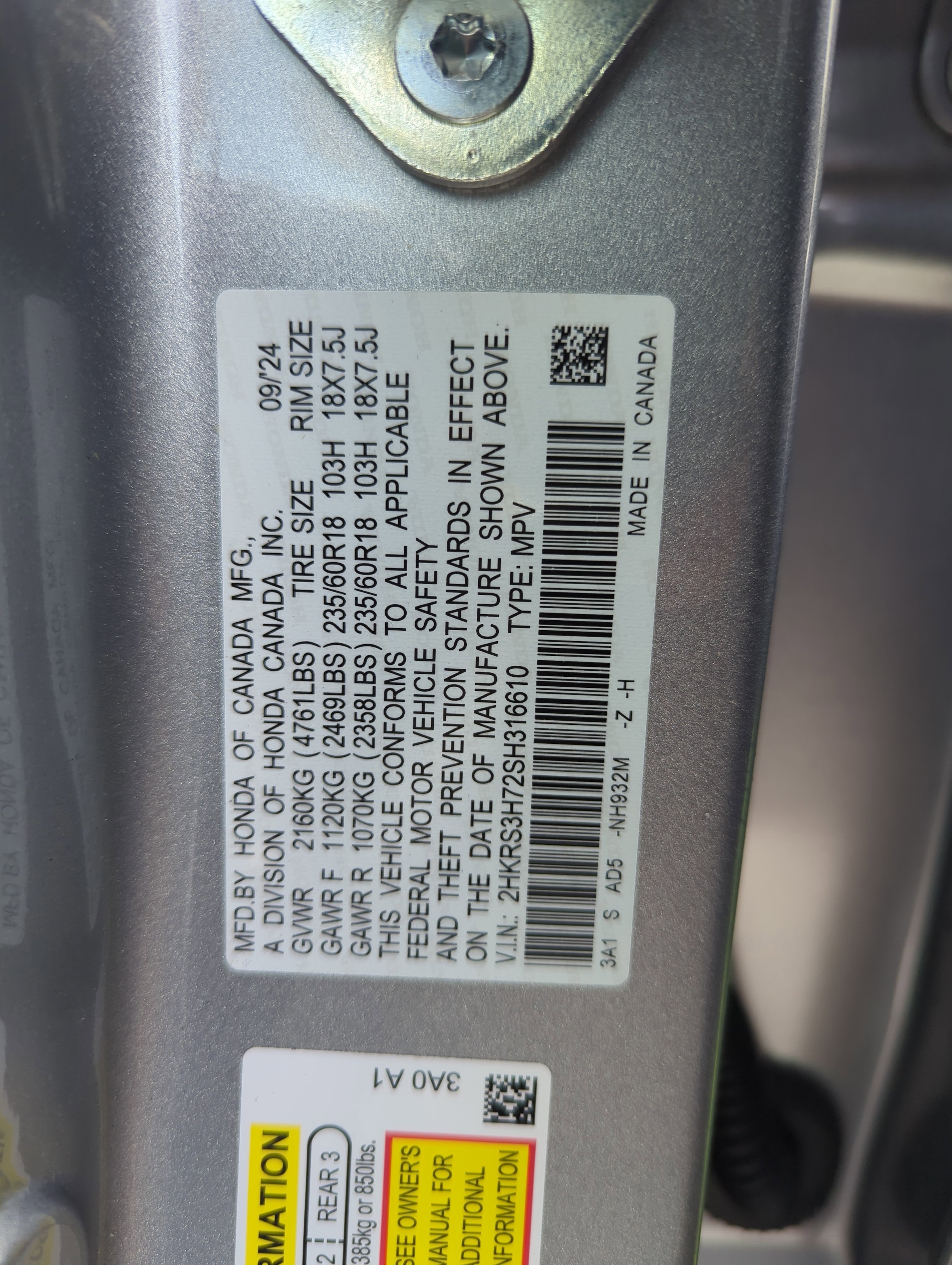 2025 Honda CR-V EX-L - Photo 32