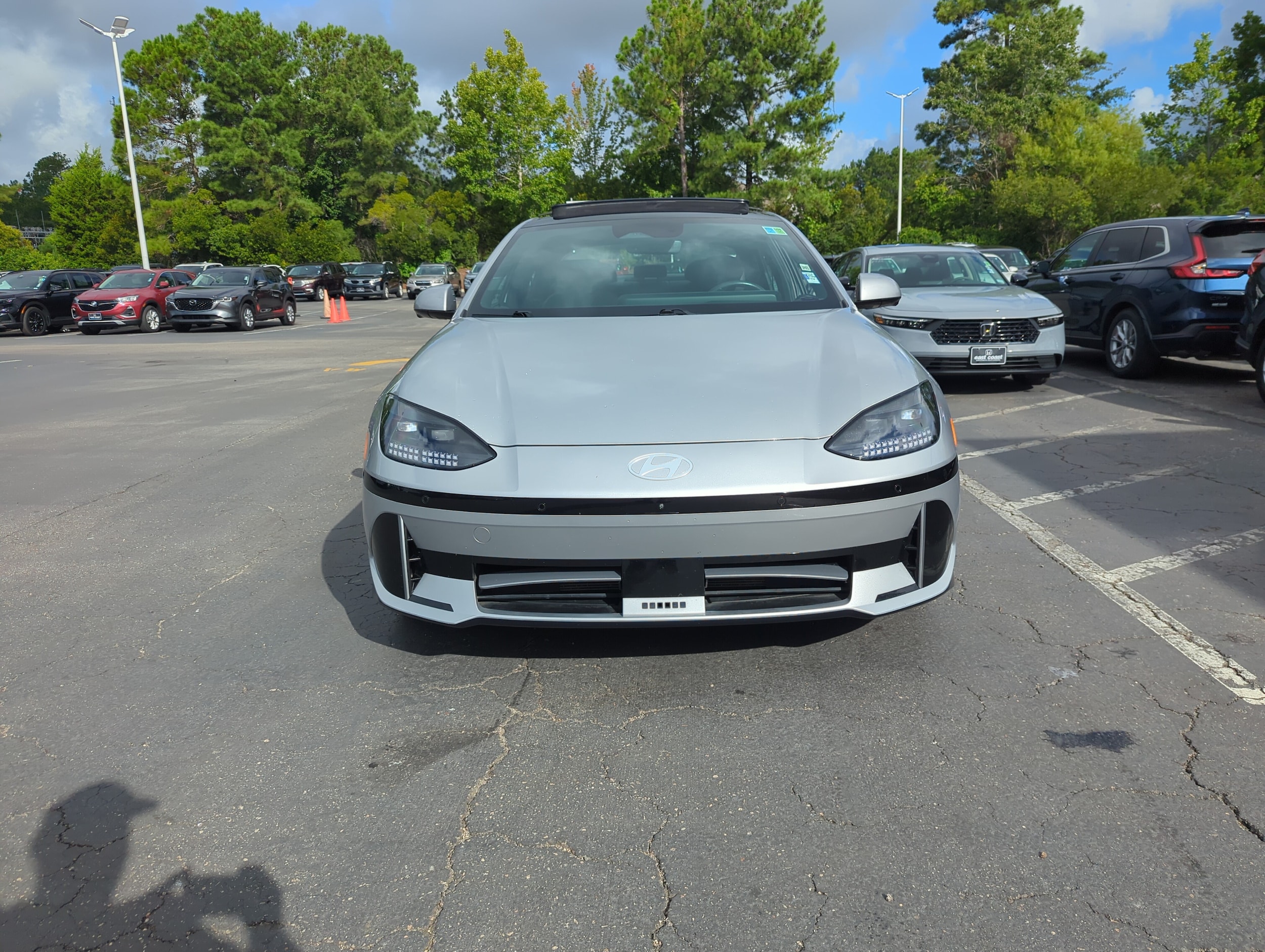Used 2023 Hyundai IONIQ 6 Limited with VIN KMHM54AA0PA040340 for sale in Myrtle Beach, SC