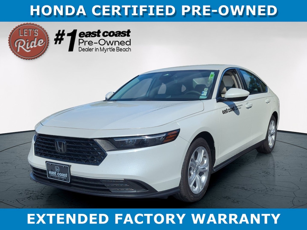 Certified 2025 Honda Accord LX Sedan