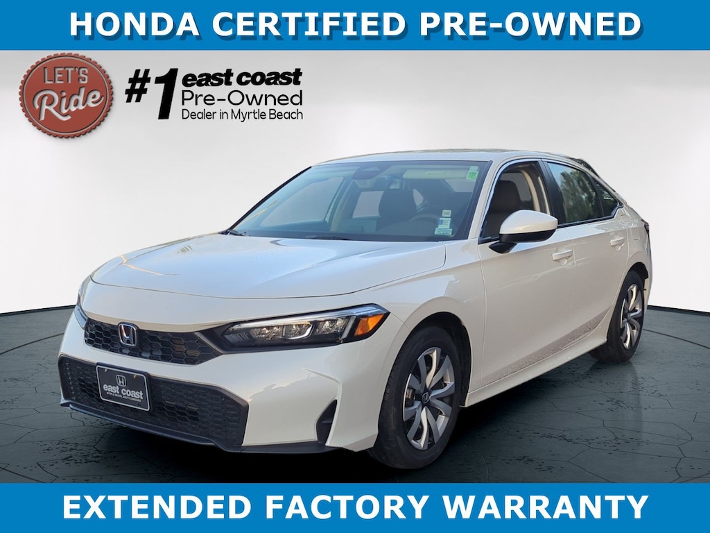 Certified 2026 Honda Civic LX Sedan