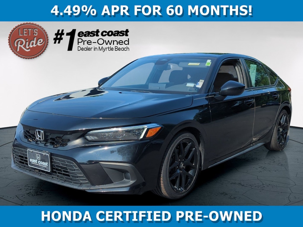 Certified 2023 Honda Civic Sport Hatchback