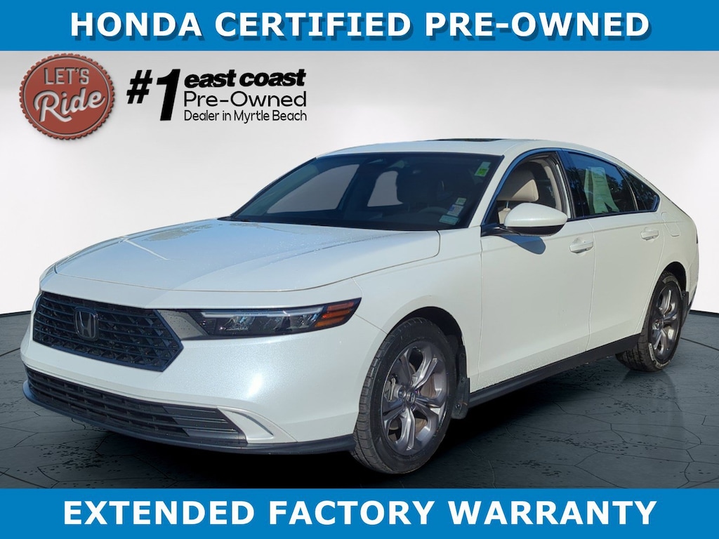 Certified 2024 Honda Accord EX Sedan