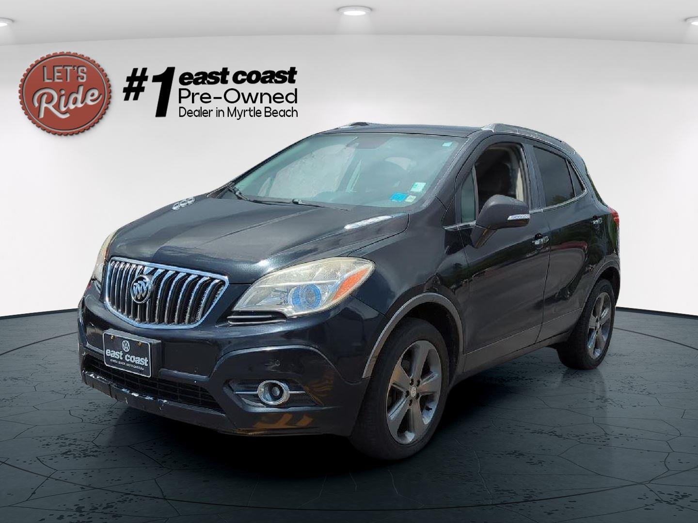 Used 2014 Buick Encore Premium with VIN KL4CJHSB7EB566847 for sale in Myrtle Beach, SC