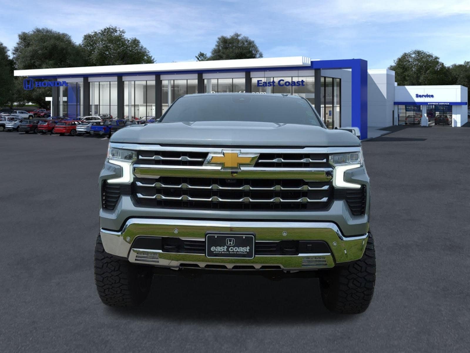 Used 2023 Chevrolet Silverado 1500 LTZ with VIN 1GCUDGE84PZ136585 for sale in Myrtle Beach, SC