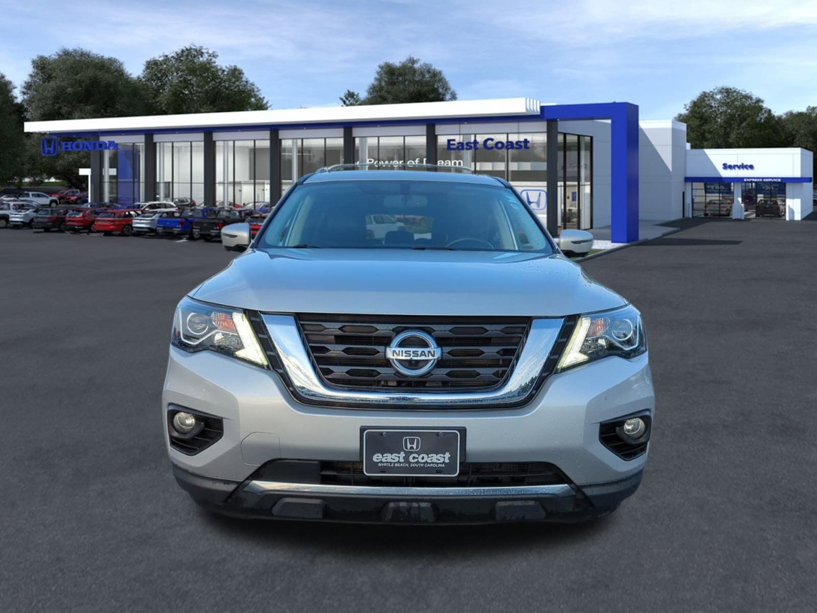 Used 2020 Nissan Pathfinder Platinum with VIN 5N1DR2DN7LC644974 for sale in Myrtle Beach, SC