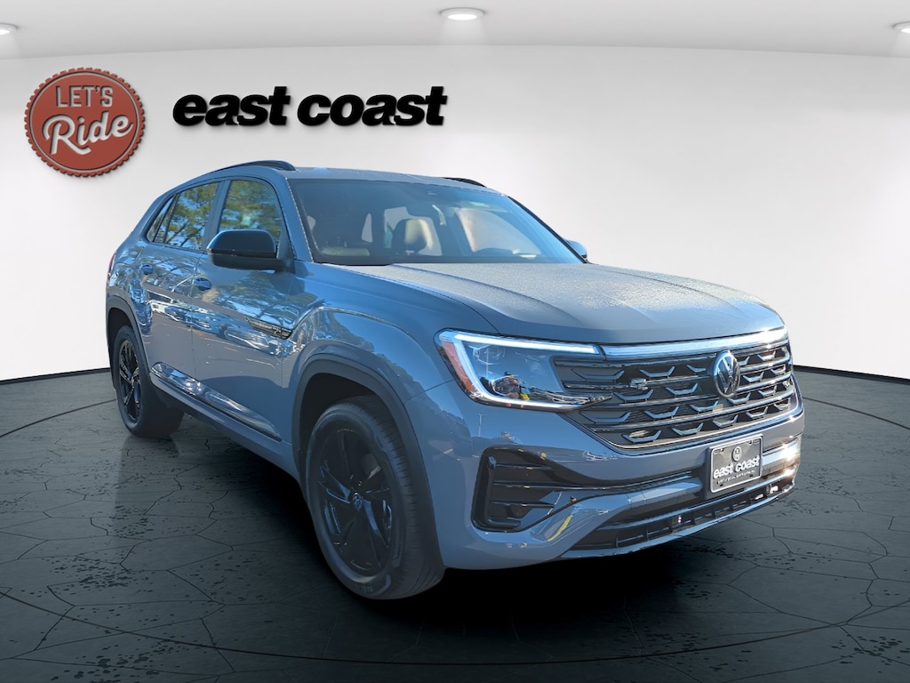 New 2026 Volkswagen Atlas Cross Sport 2.0T SEL R-Line Black SUV