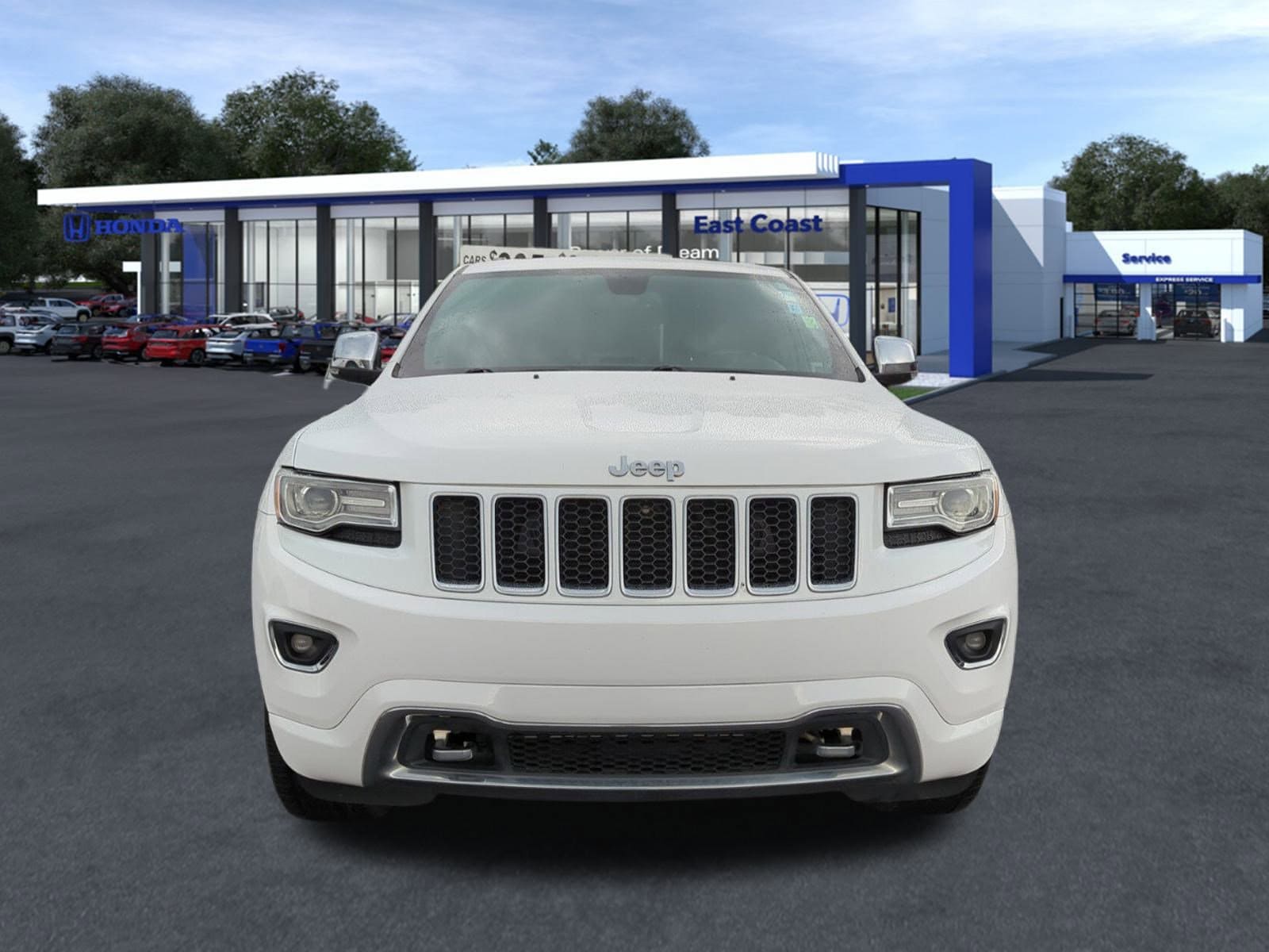 Used 2015 Jeep Grand Cherokee Overland with VIN 1C4RJFCG6FC807582 for sale in Myrtle Beach, SC