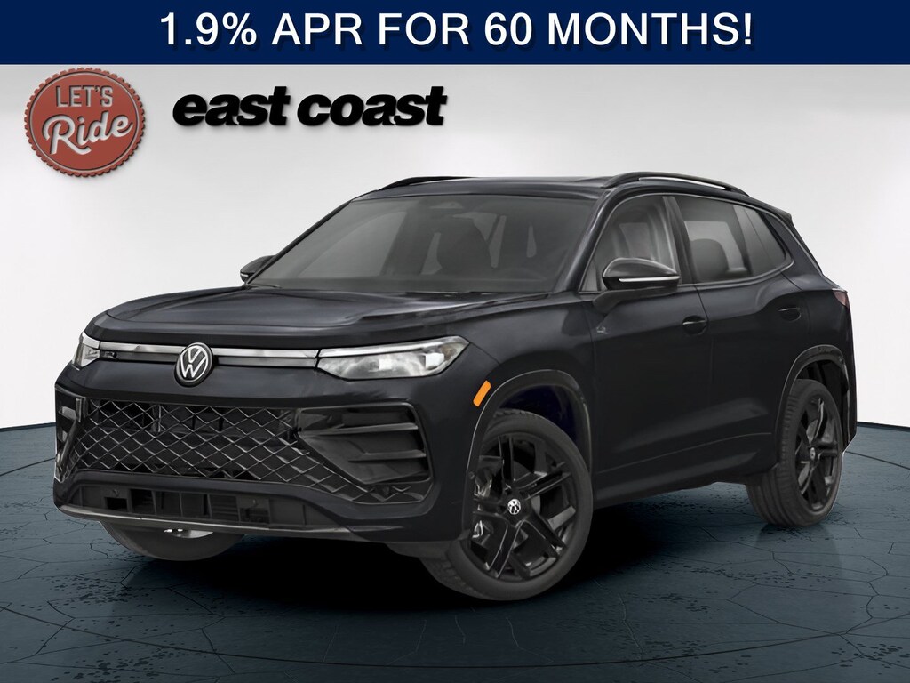 New 2026 Volkswagen Tiguan 2.0T SE R-Line Black SUV