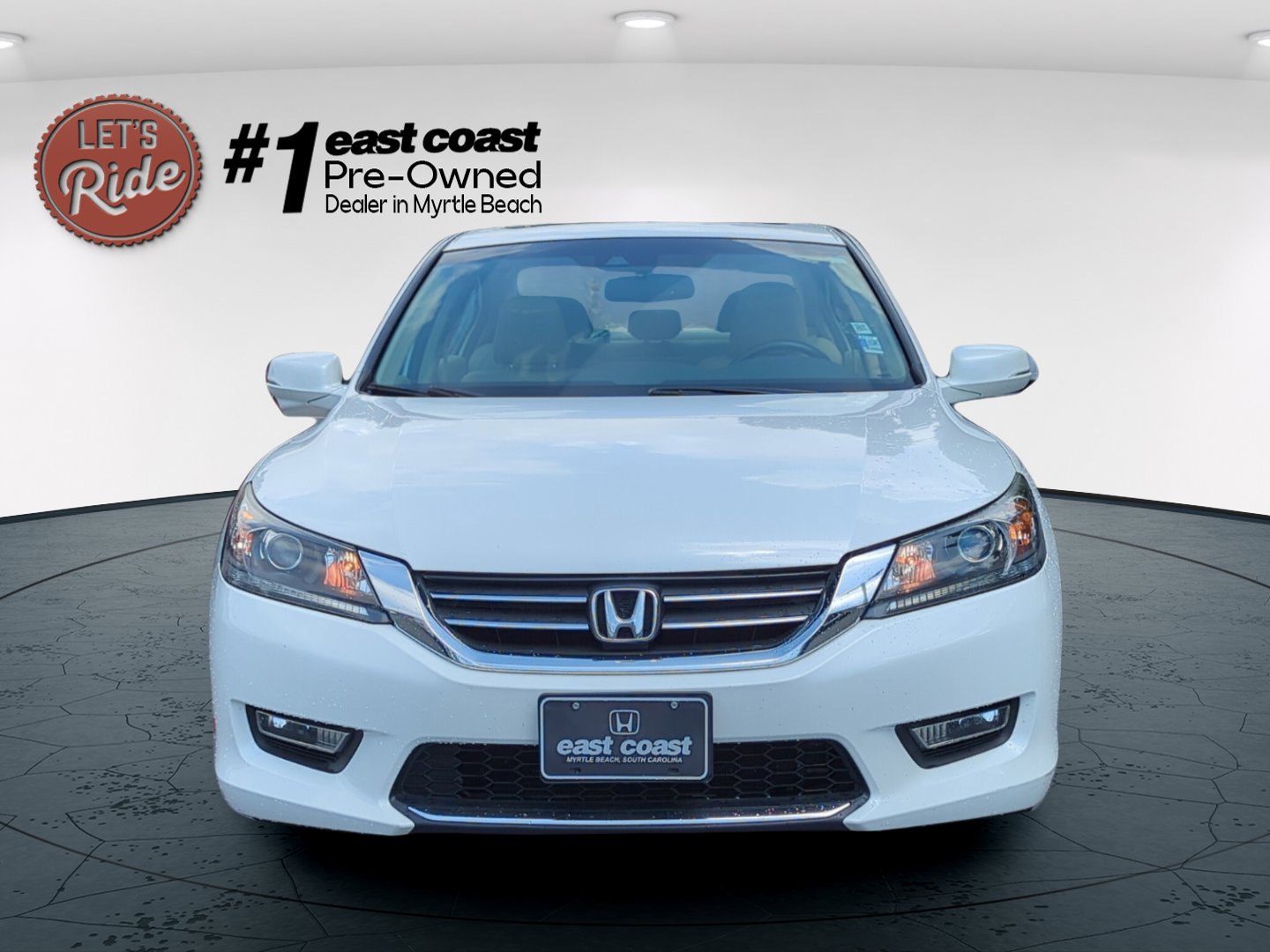 Used 2013 Honda Accord EX-L with VIN 1HGCR2F87DA008660 for sale in Myrtle Beach, SC