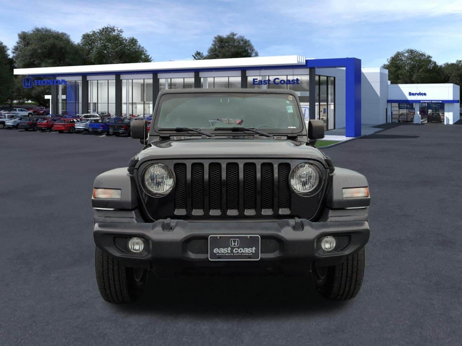 Used 2020 Jeep Wrangler Unlimited Sport S with VIN 1C4HJXDN1LW347191 for sale in Myrtle Beach, SC