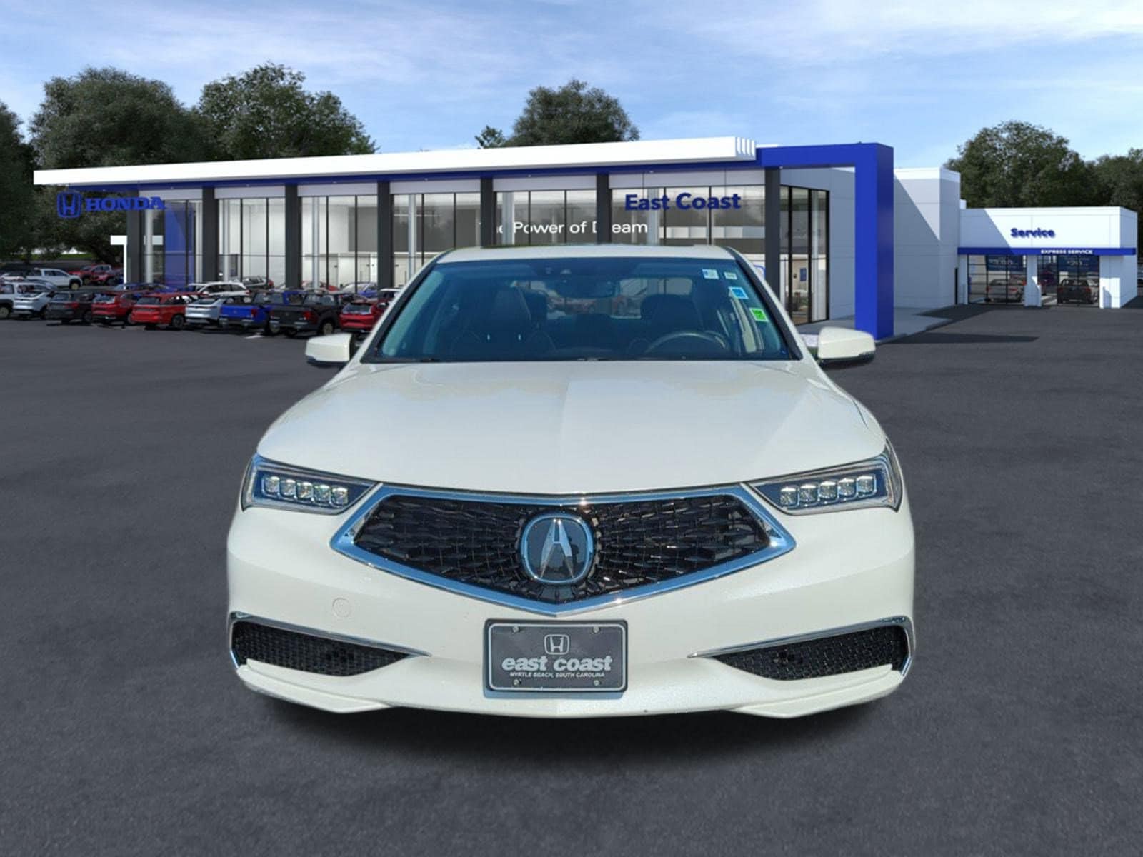 Used 2019 Acura TLX Technology Package with VIN 19UUB2F42KA004132 for sale in Myrtle Beach, SC