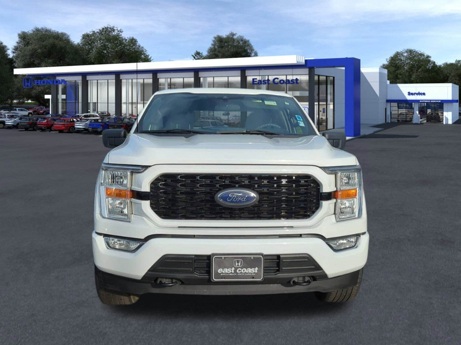 Used 2021 Ford F-150 XL with VIN 1FTFW1E51MFA87669 for sale in Myrtle Beach, SC