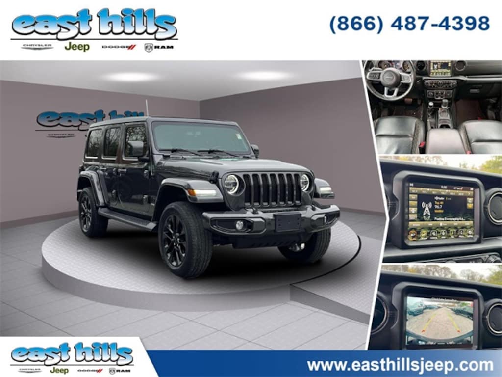 Certified 2021 Jeep Wrangler Unlimited Sahara High Altitude SUV