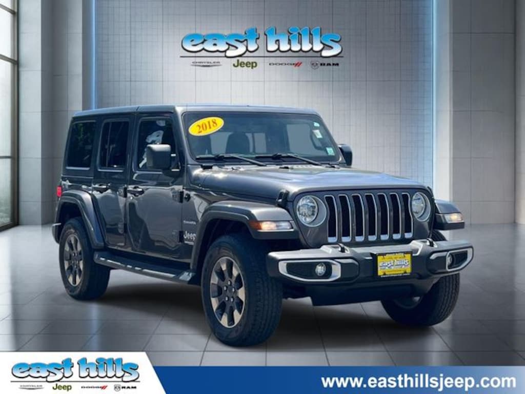 Certified 2018 Jeep Wrangler Unlimited Sahara SUV