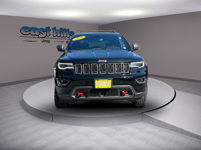 Certified 2021 Jeep Grand Cherokee Trailhawk with VIN 1C4RJFLT0MC843729 for sale in Greenvale, NY