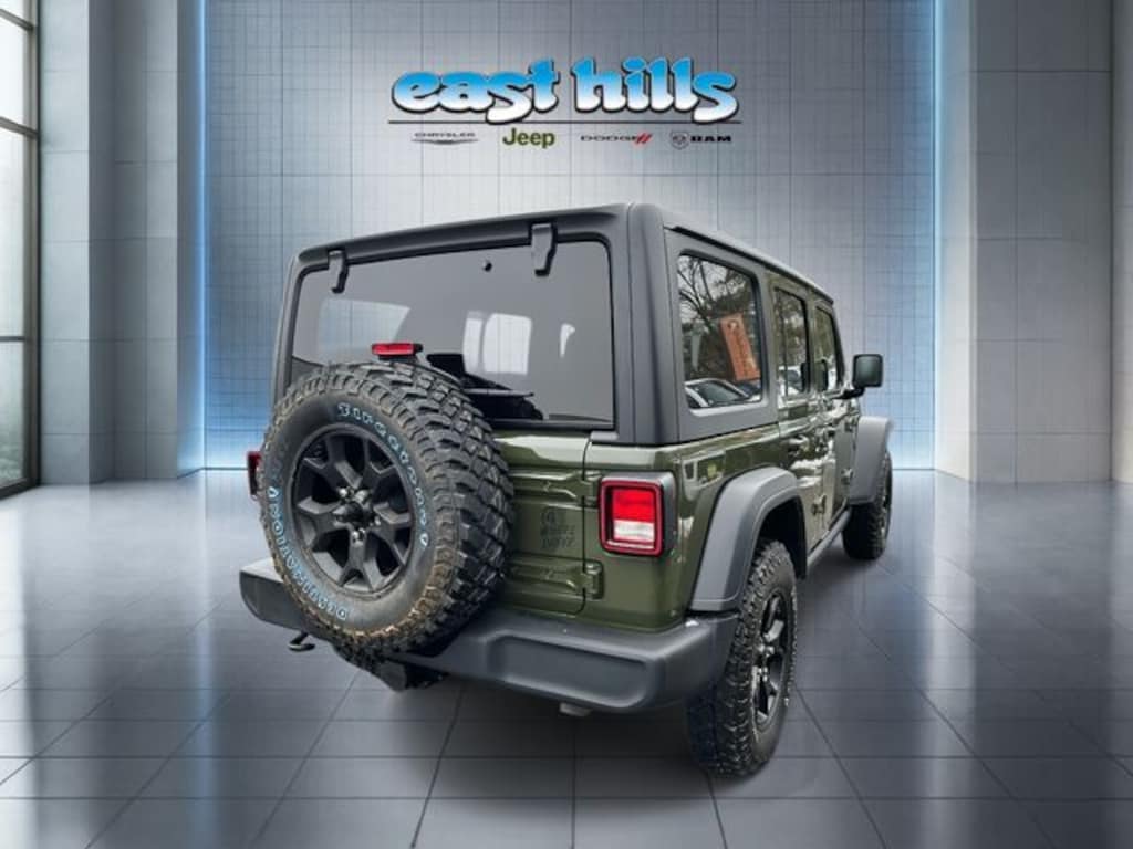 Certified 2023 Jeep Wrangler Willys SUV