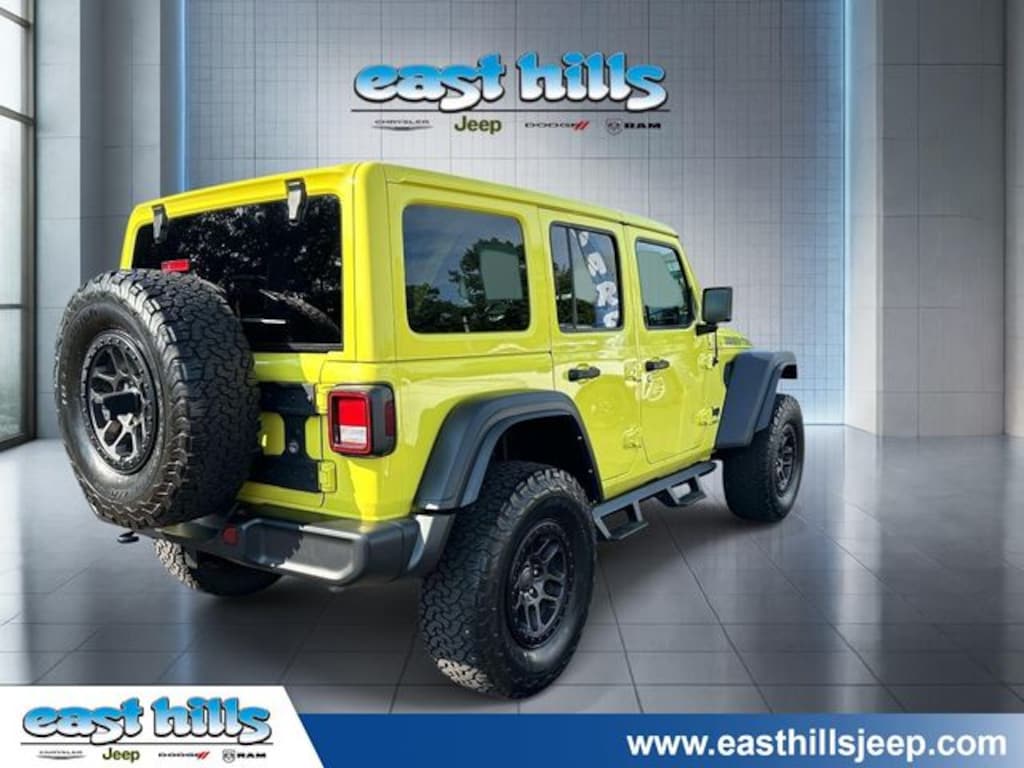 Certified 2022 Jeep Wrangler Unlimited High Tide SUV