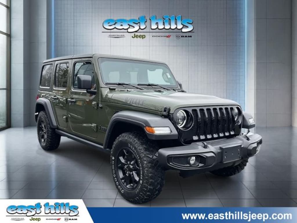 Certified 2023 Jeep Wrangler Willys SUV