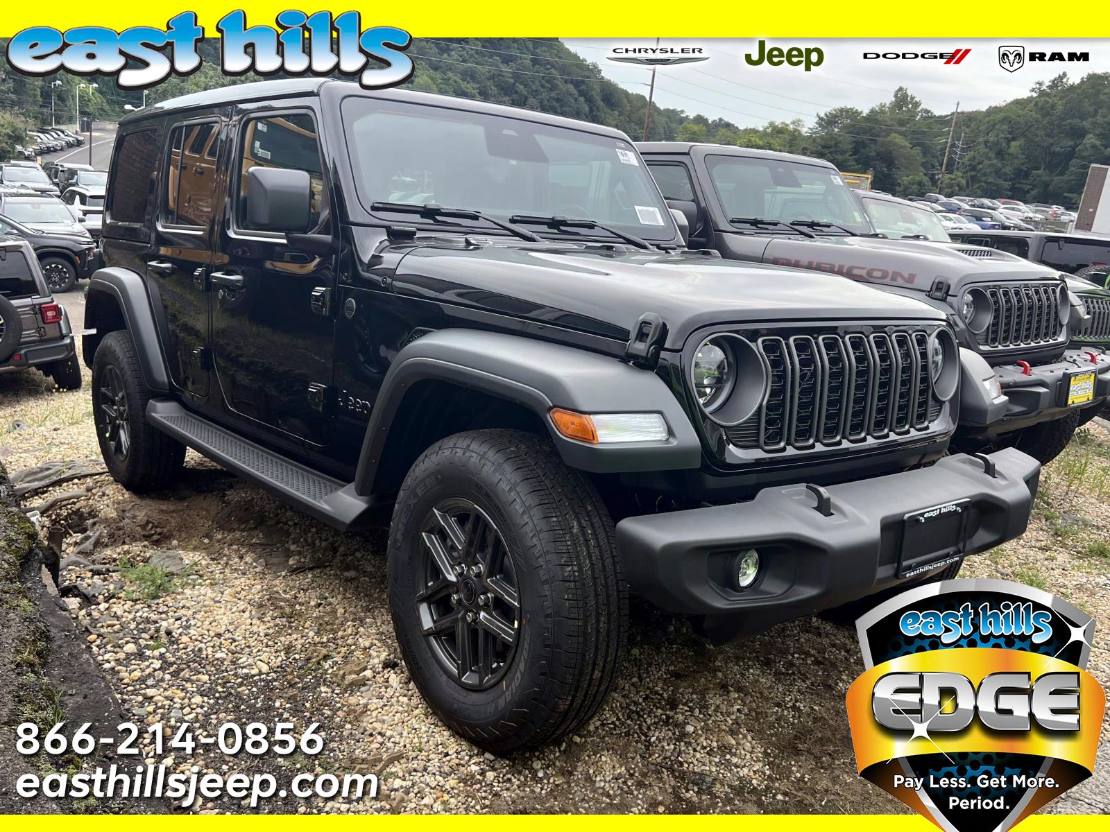 Black 2027 Jeep Wrangler SUV / Crossover Four-Wheel Drive 8-Speed Automatic