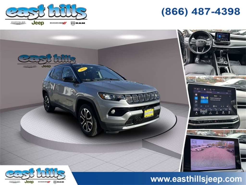Certified 2022 Jeep Compass Limited SUV