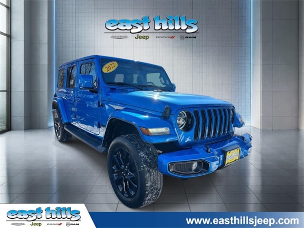 Certified 2022 Jeep Wrangler Unlimited High Altitude SUV