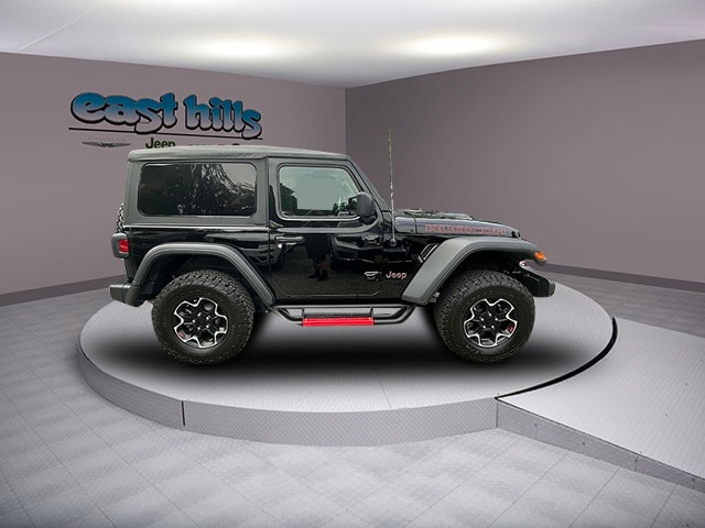 Certified 2023 Jeep Wrangler 2-Door Rubicon with VIN 1C4HJXCG6PW547718 for sale in Greenvale, NY