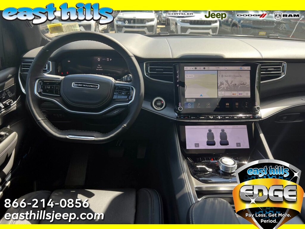 New 2026 Jeep Grand Wagoneer Summit Obsidian Sport Utility