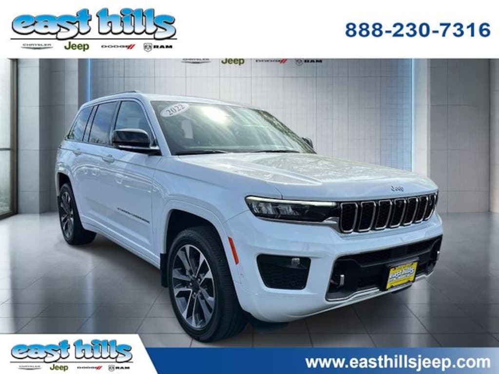 Certified 2022 Jeep Grand Cherokee Overland SUV