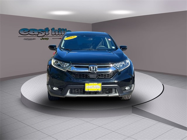 Used 2018 Honda CR-V EX with VIN 2HKRW2H57JH612282 for sale in Greenvale, NY