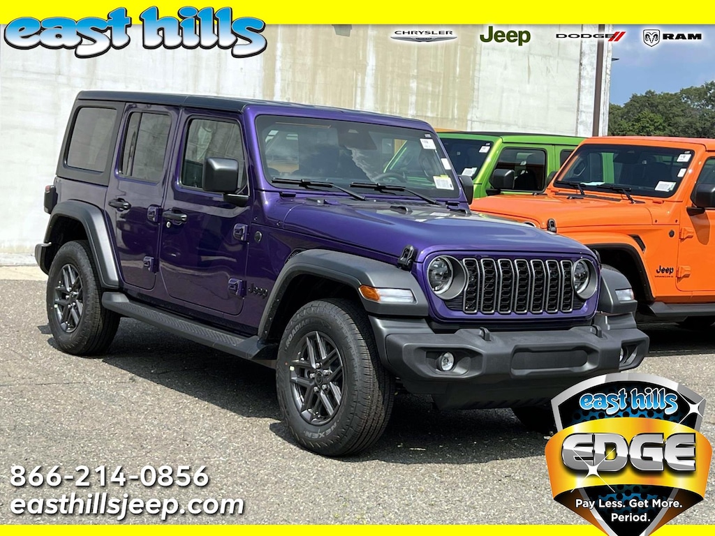 New 2026 Jeep Wrangler 4-DOOR SPORT S Sport Utility