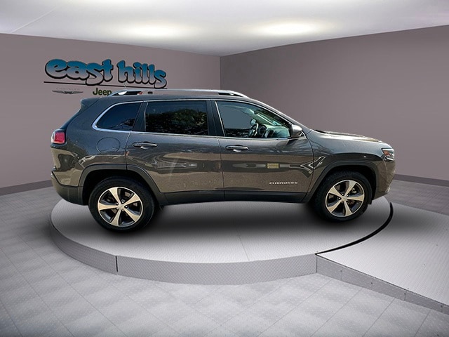 Certified 2021 Jeep Cherokee Limited with VIN 1C4PJMDX6MD223393 for sale in Greenvale, NY