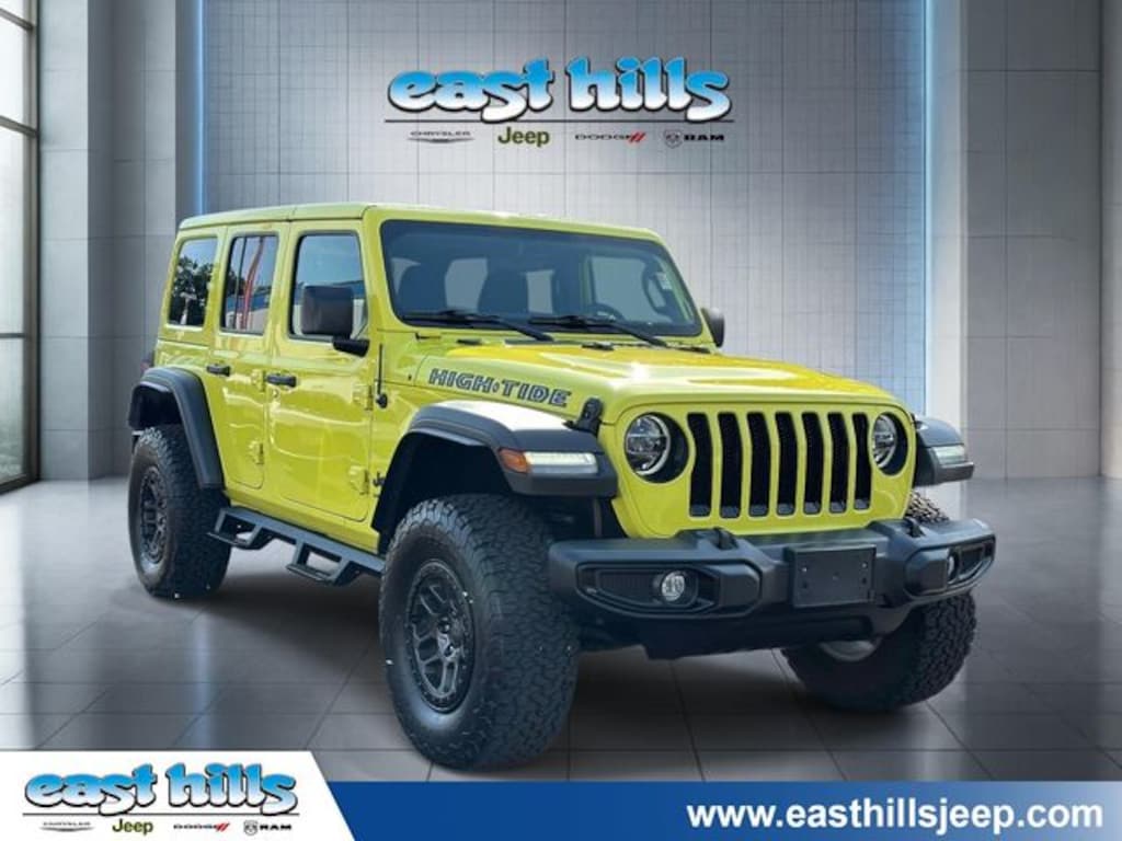 Certified 2022 Jeep Wrangler Unlimited High Tide SUV