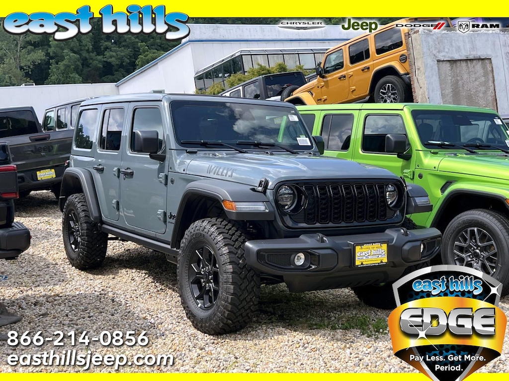 New 2026 Jeep Wrangler 4-DOOR WILLYS Sport Utility