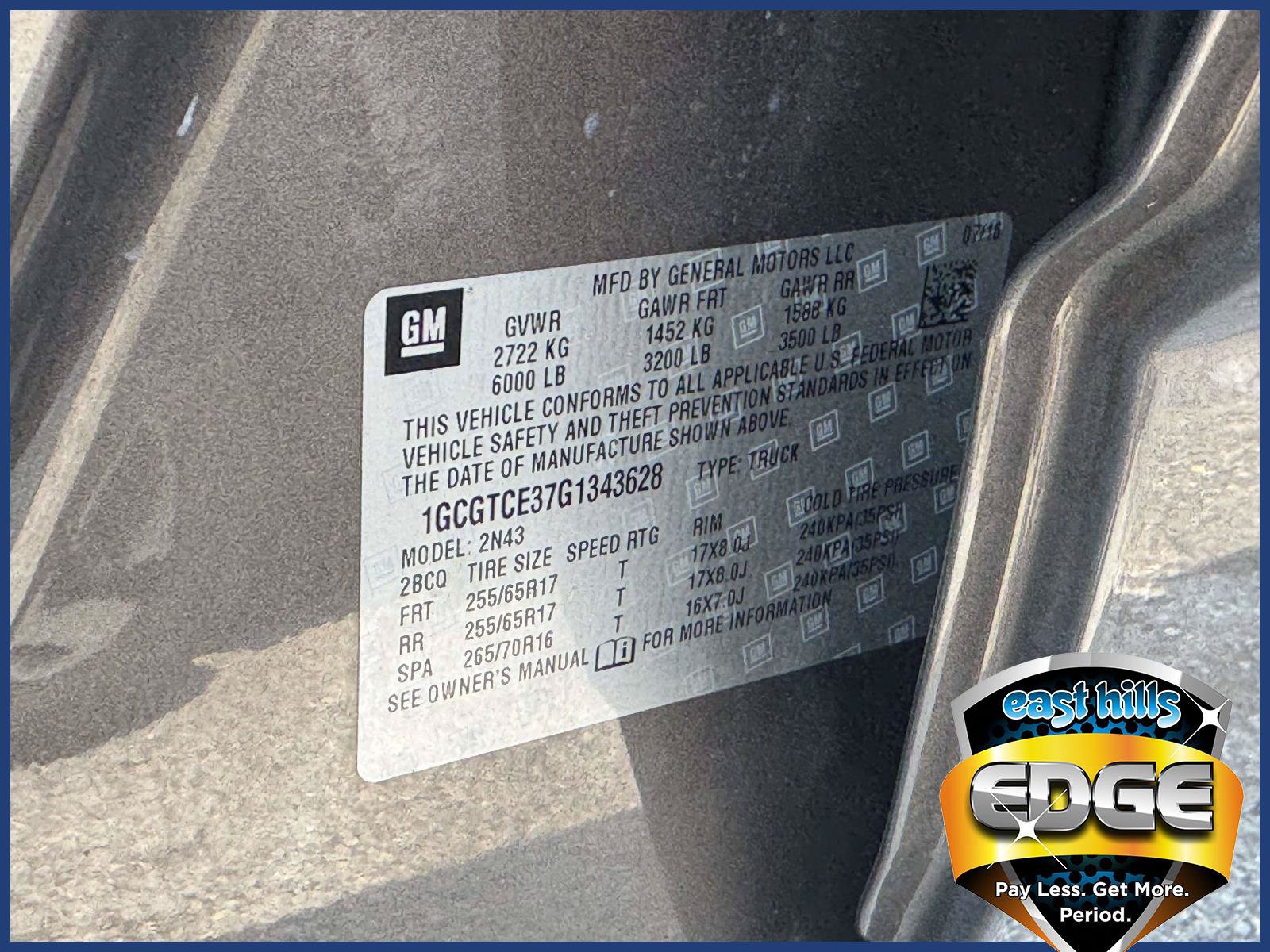 2016 Chevrolet Colorado LT - Photo 17