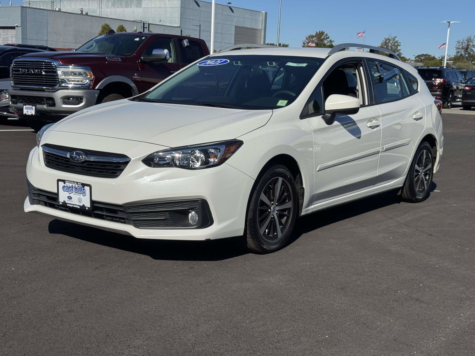 Used 2021 Subaru Impreza Premium with VIN 4S3GTAV68M3716027 for sale in Sayville, NY
