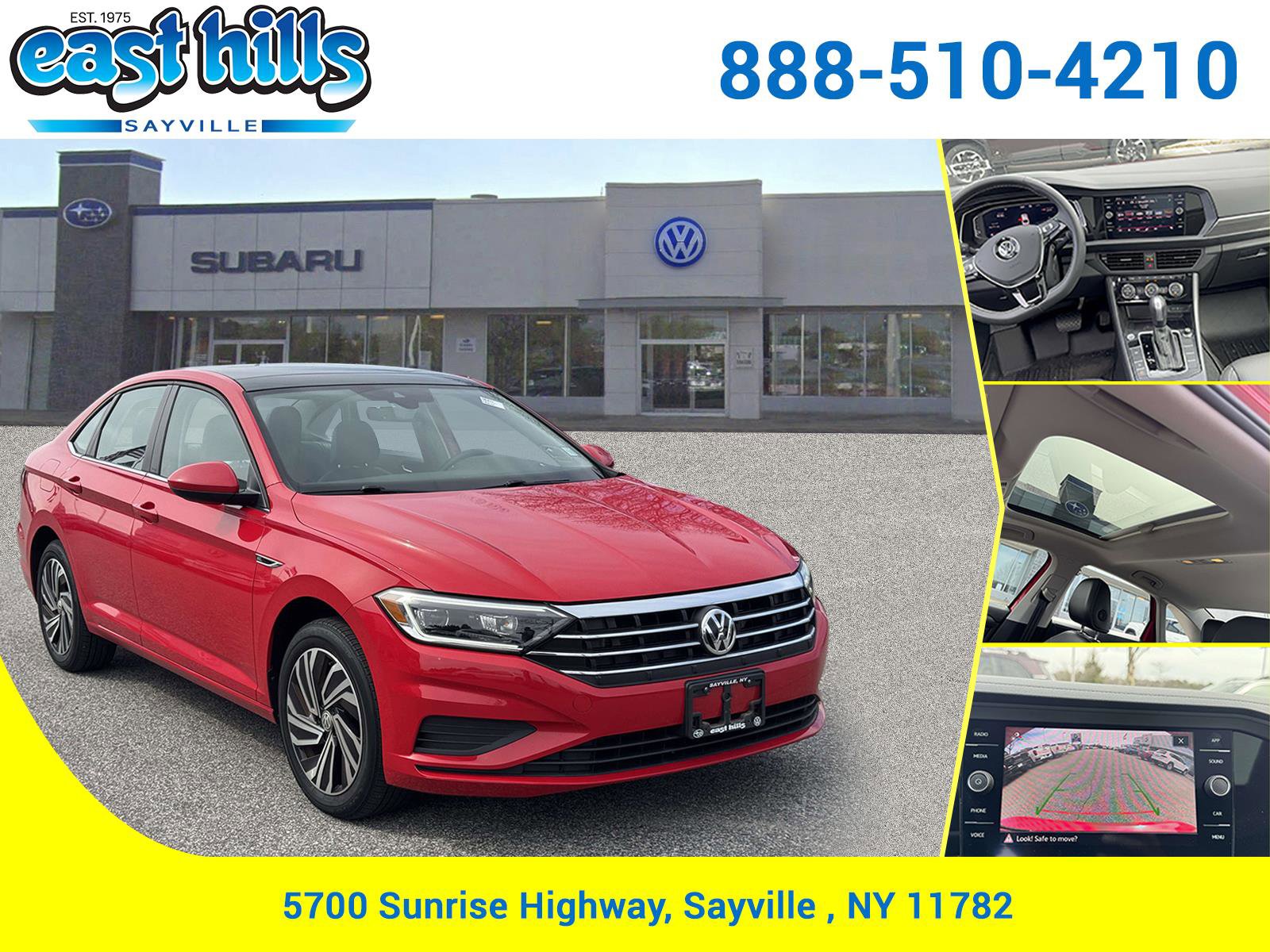 Used 2021 Volkswagen Jetta SEL with VIN 3VWE57BU5MM016131 for sale in Sayville, NY